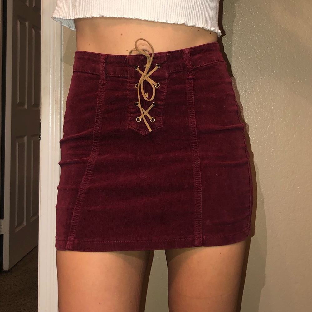 corduroy skirt